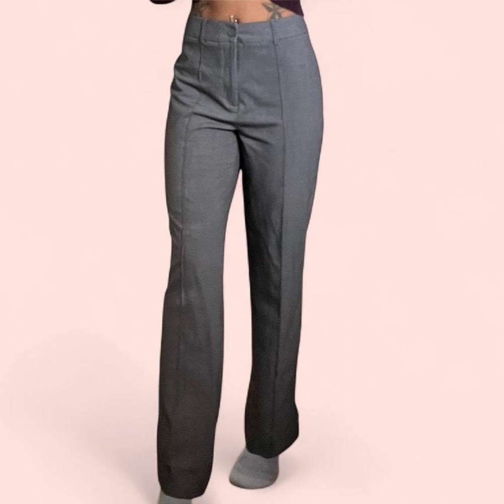Women's Gray Trouser Pants